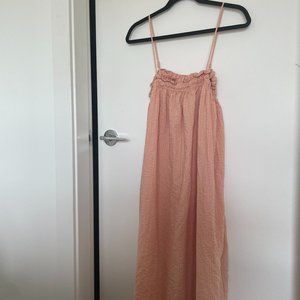 H&M crinkle dress